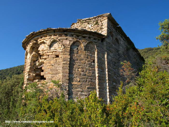 VISTA NORESTE DEL TEMPLO